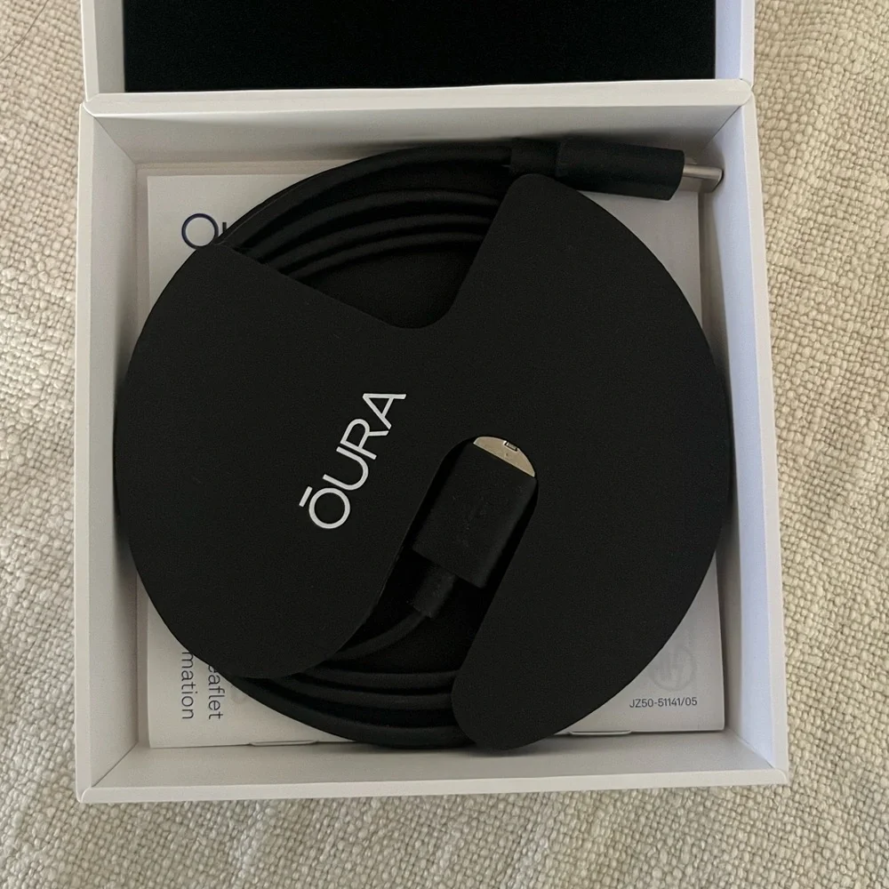 Oura ring Gen 3 heritage black size 8